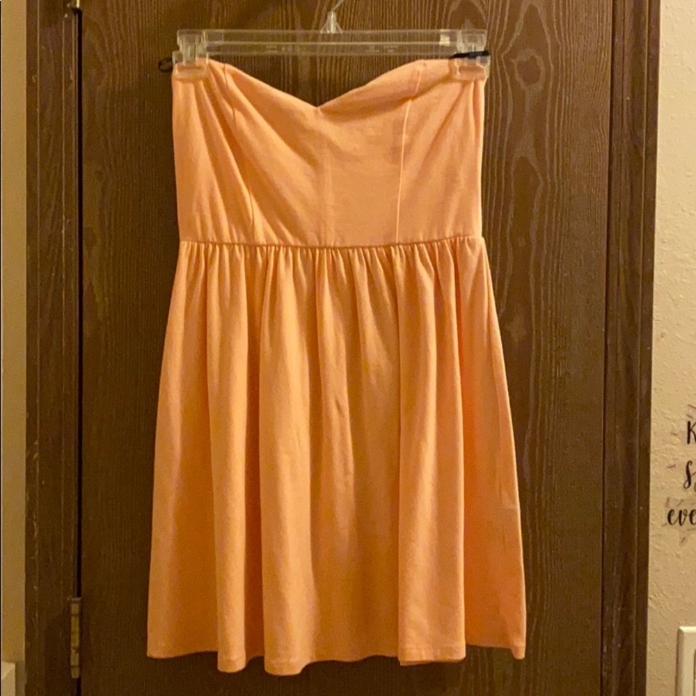 Forever 21 pink tube top dress